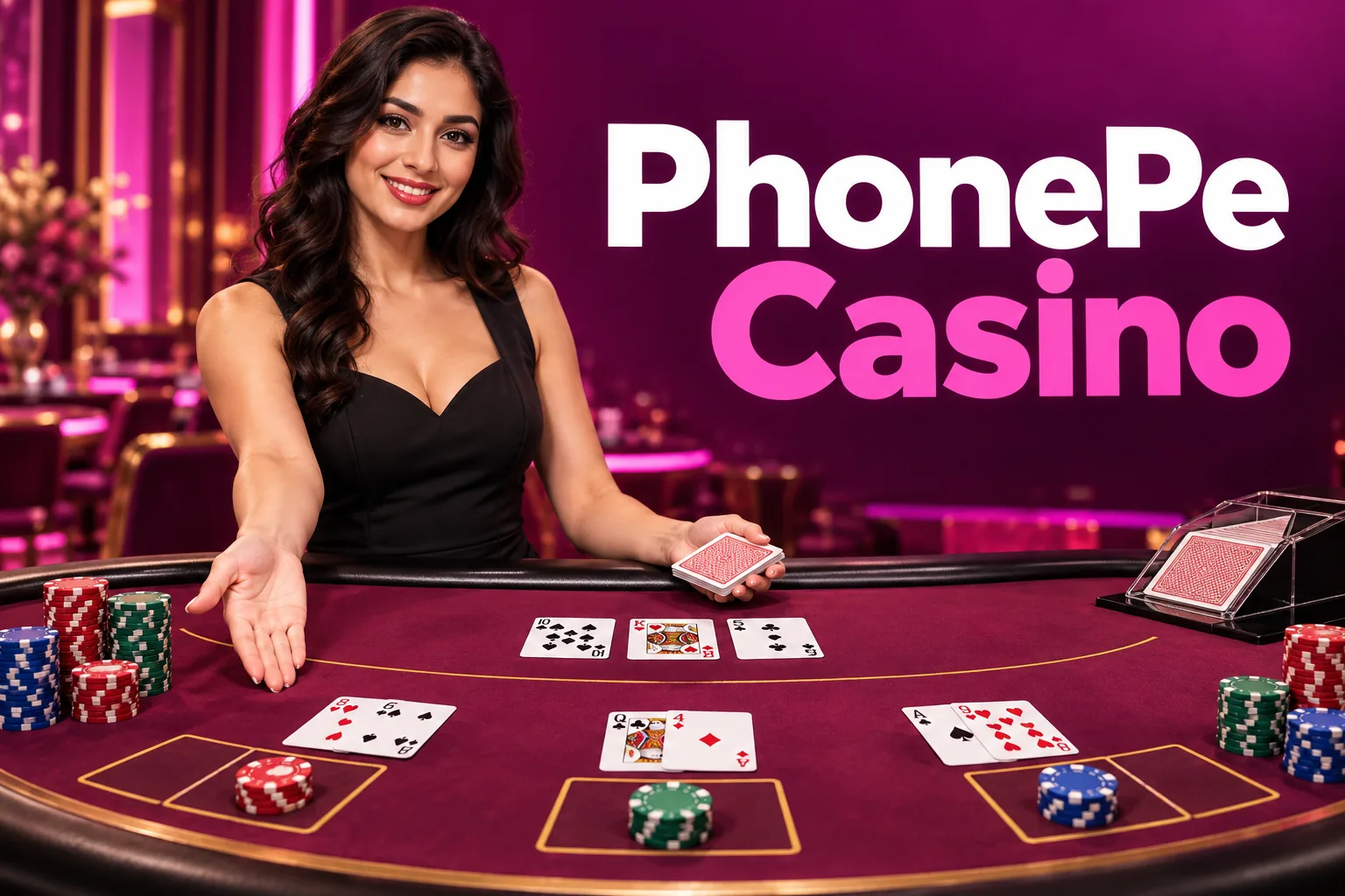 Hindi dealer live table at PhonePe Casino
